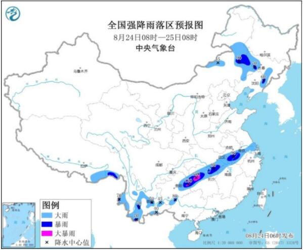 四川盆地黄淮等强降水正在酝酿 内蒙古东北局地暴雨伴强对流天气 