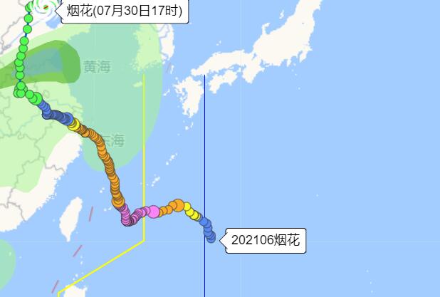 2021年第23号台风叫什么名字 今年二十三号台风最新消息路径图