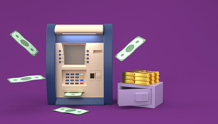 为什么ATM机上的键盘都是金属的 银行键盘为什么是金属的
