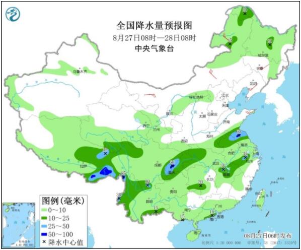 重庆四川陕西等局部有大暴雨 内蒙古东北强对流天气仍活跃