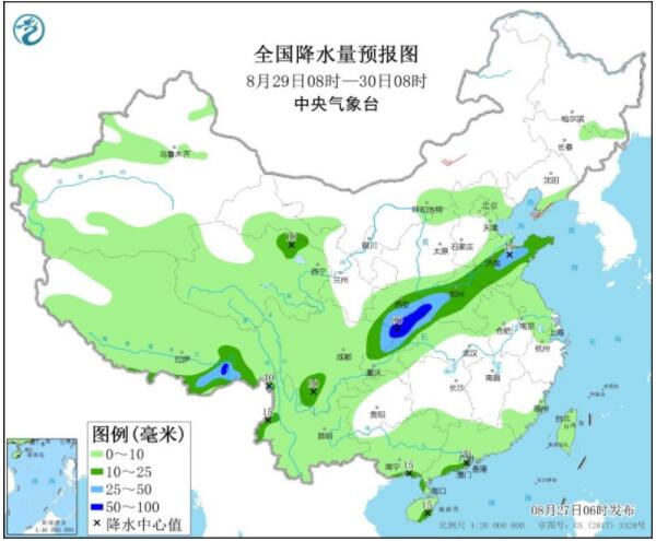 重庆四川陕西等局部有大暴雨 内蒙古东北强对流天气仍活跃