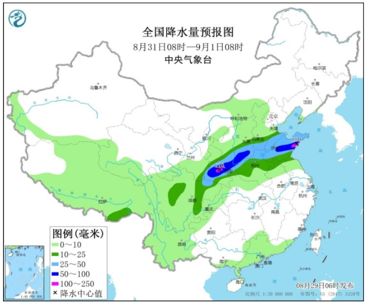 四川重庆陕西等地有强降雨天气 西藏青海西北等地有中到大雨