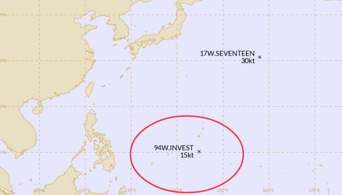 2021年14号台风胚胎最新消息 十四号台风灿都什么时候生成