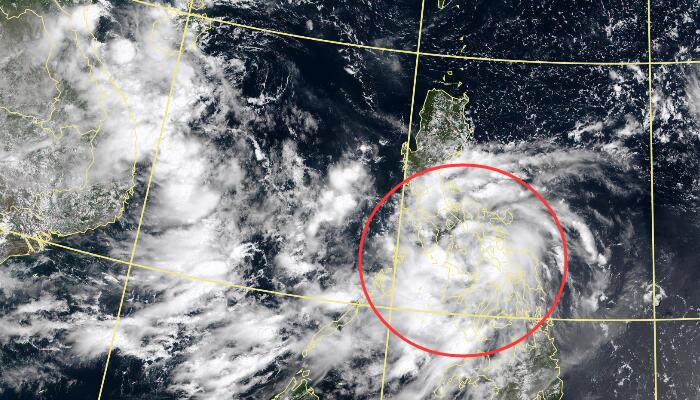 台风胚胎影响南海今将登陆海南 13号台风康森随其后