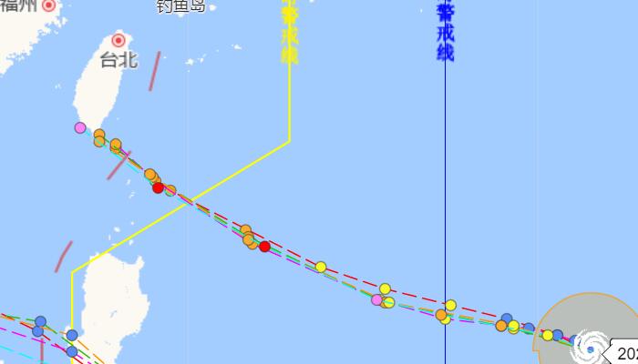 温州台风网台风路径图14号台风最新 台风灿都会不会影响厦门