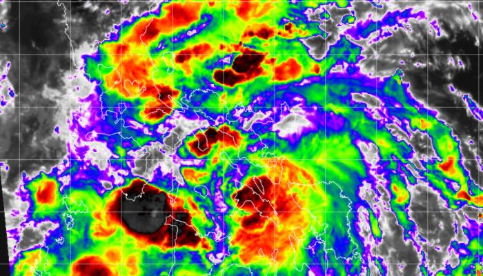 台风路径实时发布系统13号台风康森云图 十三号台风最新卫星云图实时更新