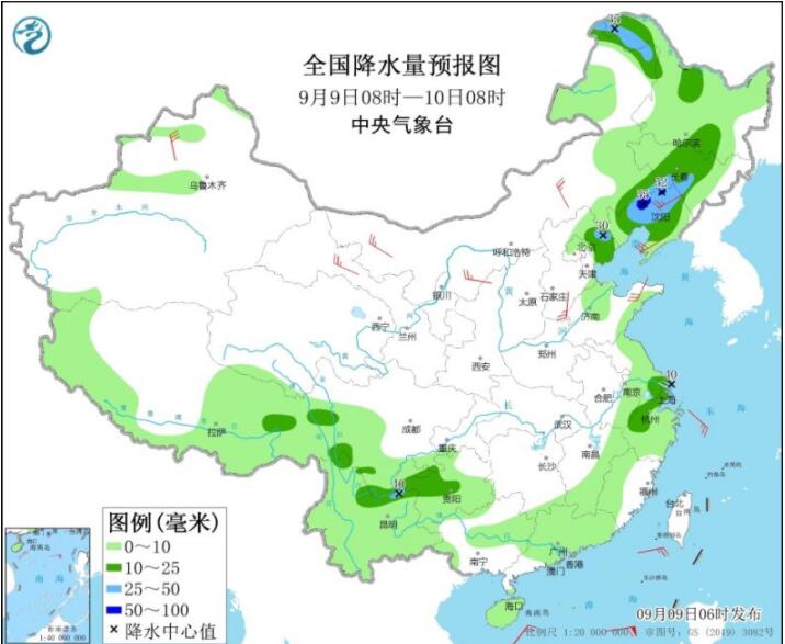 13号14号台风仍偏向我国移动中 北京河北等有雷暴大风出没