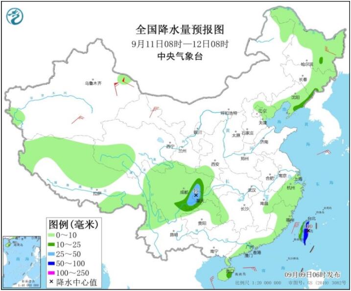 13号14号台风仍偏向我国移动中 北京河北等有雷暴大风出没
