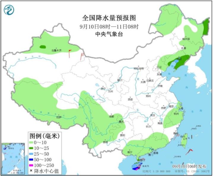 台风“灿都”渐逼我国台湾省 受“康森”影响海南风雨将袭