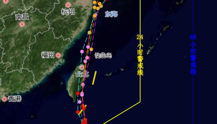 杭州台风灿都最新消息2021路径 14号台风越来越近对杭州影响渐显
