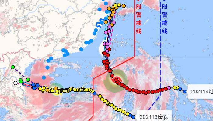 浙江台风路径实时发布系统14号消息 浙江已启动海上防台风应急响应 