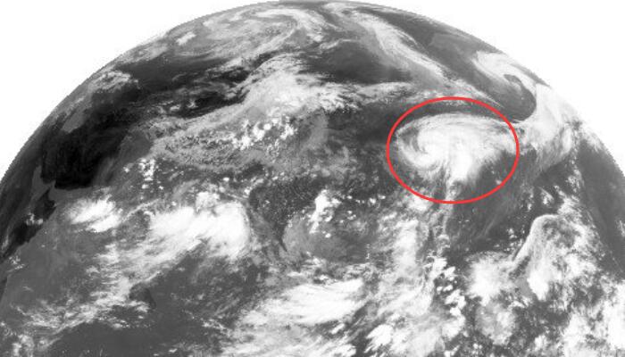 十四号台风灿都路径实时发布系统更新云图 14号台风灿都超清晰卫星云图情况