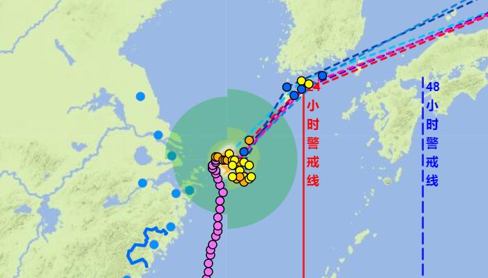 台风灿都登陆上海可能性基本排除 影响没结束仍给上海带来风雨