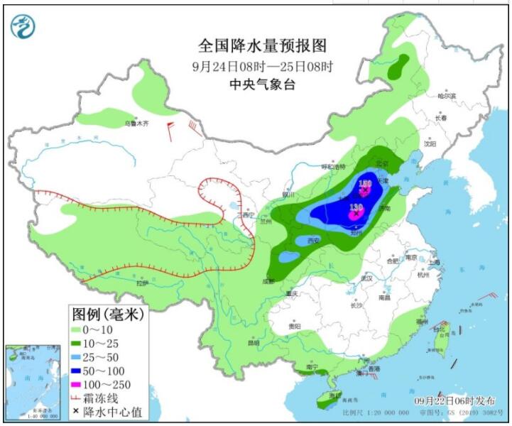 四川盆地西北华北等有较强降雨 甘肃陕西山西局部或大暴雨