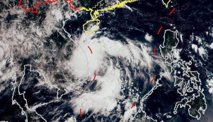 南海热带低压最新实时路径图发布 热带低压或将生成为第15号台风电母