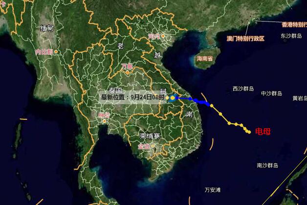 台风蒲公英实时路径最新消息 16号台风未来会登陆哪里