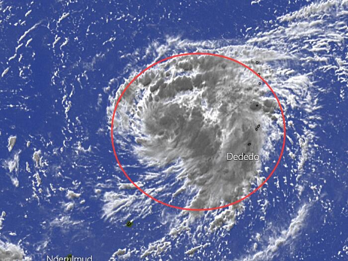 2021年16号台风蒲公英卫星云图更新 今年十六号台风超清晰云图