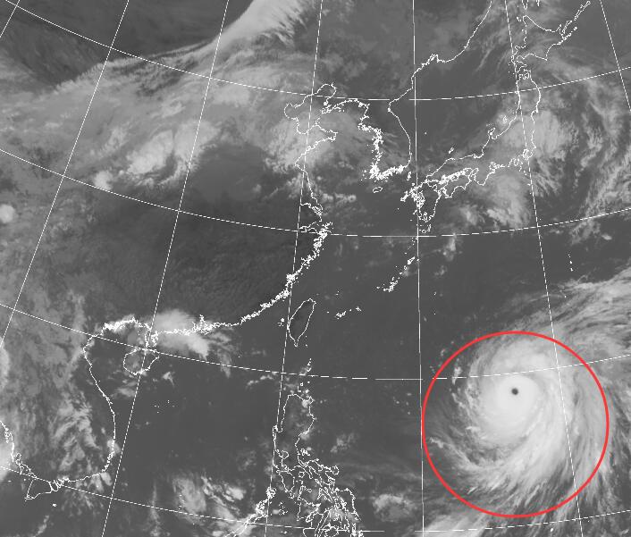 9月26日国外天气预报：台风蒲公英趋向日本或给其带来影响