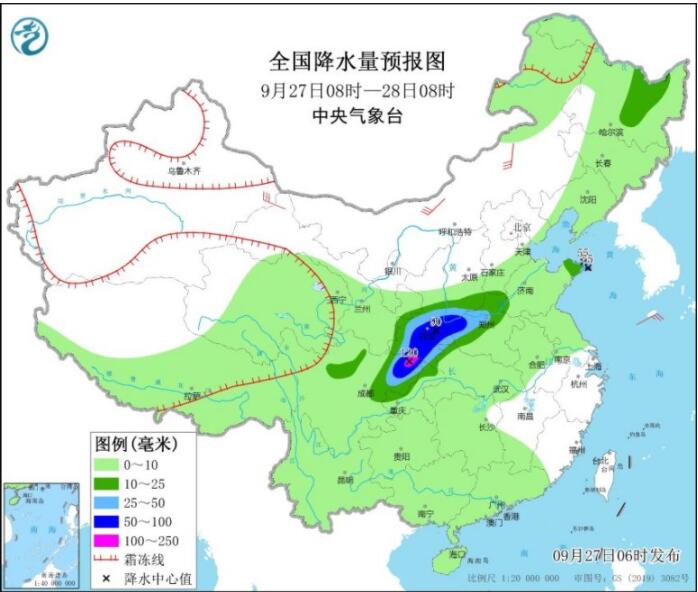 陕西四川河南等仍有较强降雨 “蒲公英”未来对我国海域无影响