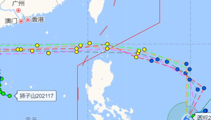 广东台风狮子山路径实时发布系统网 受其影响风雨依旧
