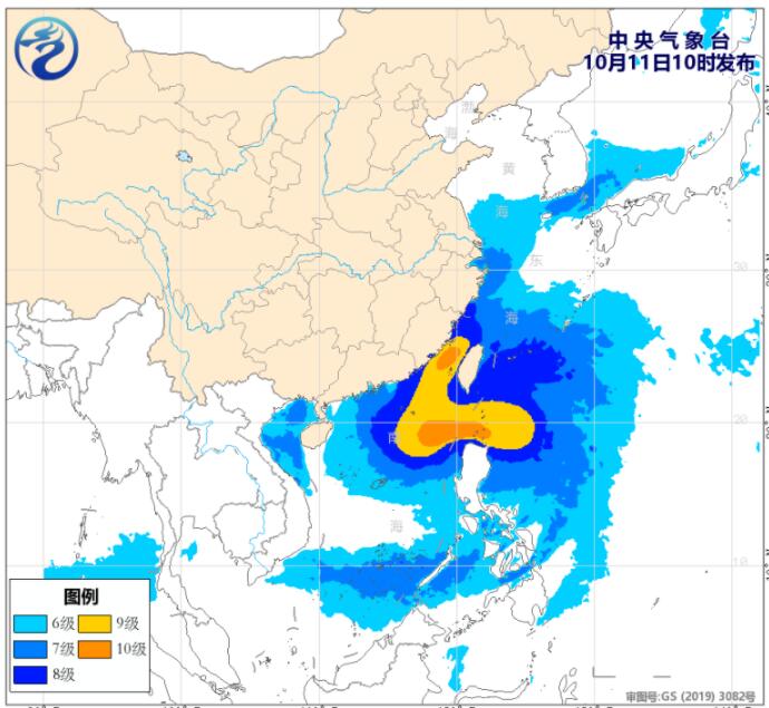 台风“圆规”向我国靠近  18号台风路径实时发布系统路径图