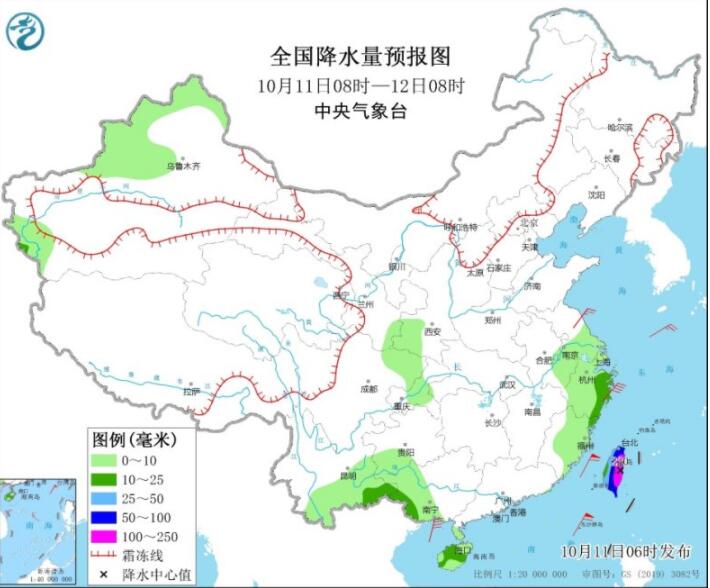 台风“圆规”接档“狮子山”影响华南 广东台湾省等有强风雨