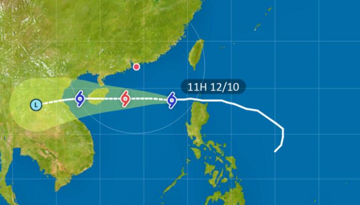 台风圆规实时路径图今日更新 第18号台风圆规登陆路径预测图