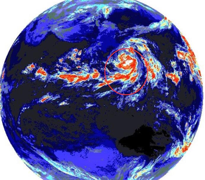 十八号台风路径实时发布系统云图情况 台风圆规清晰卫星云图最新更新