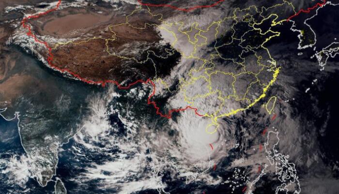 台风圆规登陆海南琼海博鳌 成今年来影响华南最强台风