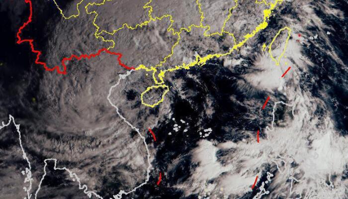 广东台风圆规14日消息：仍有影响部分地区还有风雨