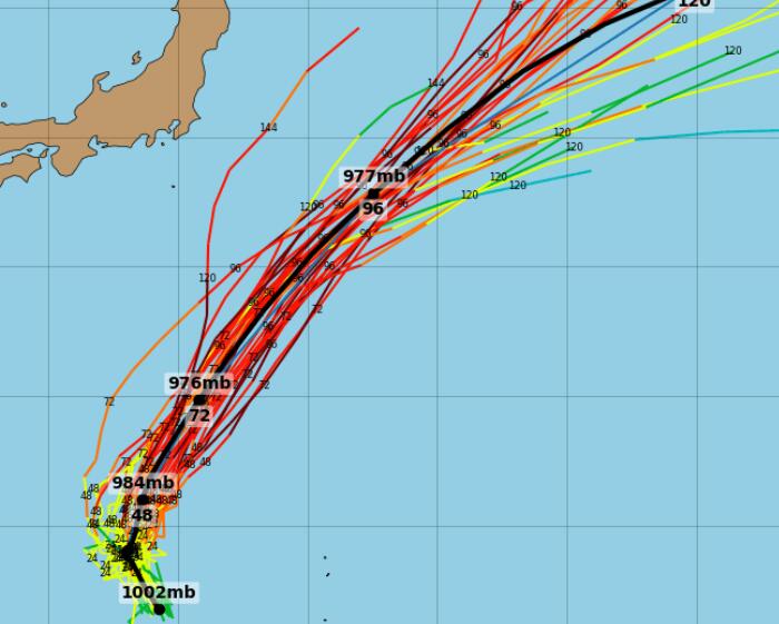20号台风路径图实时发布 二十号台风会在哪里登陆