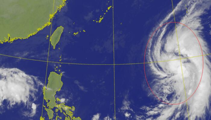 20号台风路径实时发布系统卫星云图更新 台风“玛瑙”今日最新超清云图