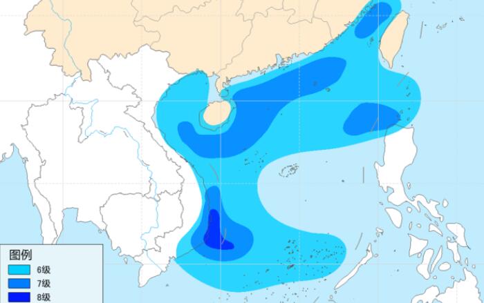 南海热带低压27日凌晨将登陆越南 我国华南沿海受到一定影响