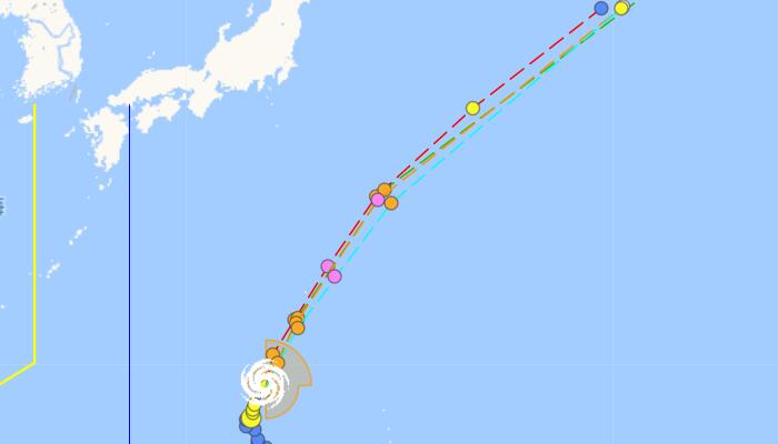 20号台风最新消息实时路径图 未来会去哪里登陆