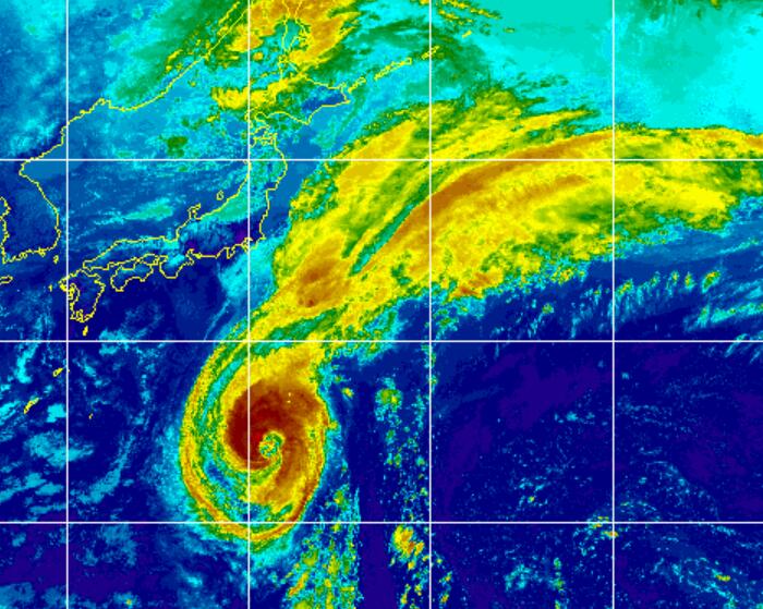 今年20号台风卫星云图今日实况 台风玛瑙超清晰云图最新汇总