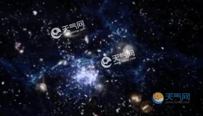 距地128亿光年星系中发现水 早期宇宙中质量最大的星系 