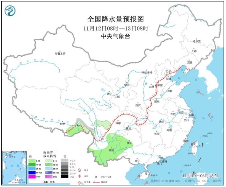 东北地区仍有明显降雪 内蒙古西藏大风显著