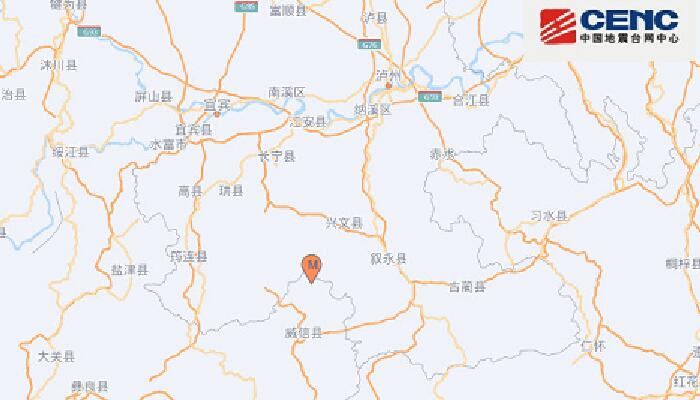 云南地震最新消息今天：昭通市威信县发生4.3级地震