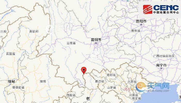 地震最新消息刚刚：13时22分老挝发生4.8级地震