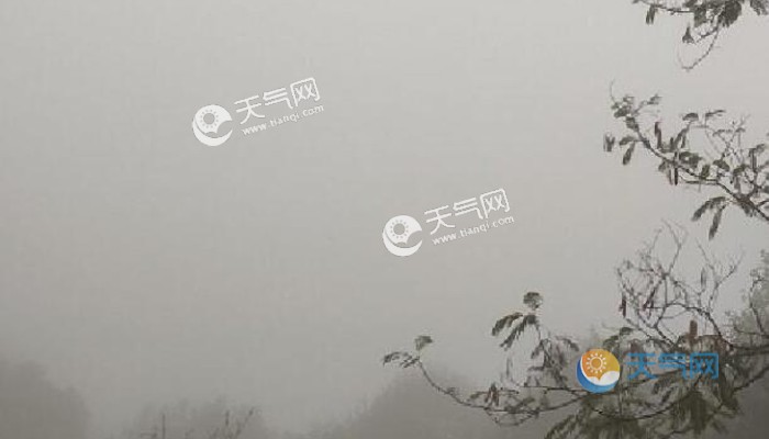 湖南今衡阳株洲等有明显降雨 长沙发布霾黄色预警信号