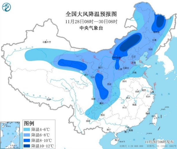 华北东北地区等地出现雨雪天气 冷空气将继续影响我国