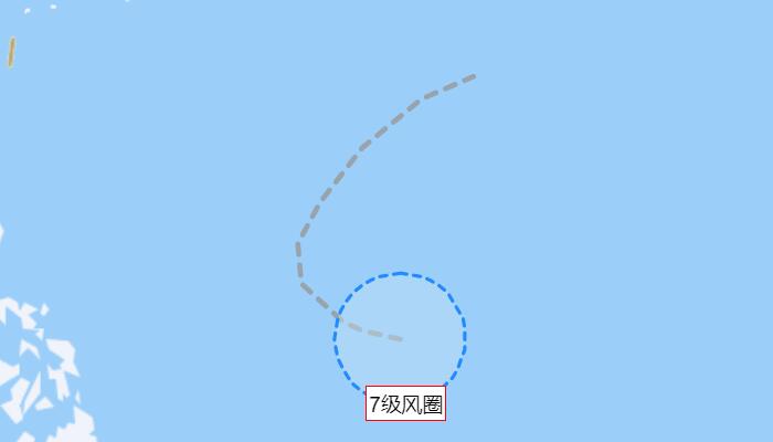 21号台风妮亚图最新消息 最强可达14级强台风级