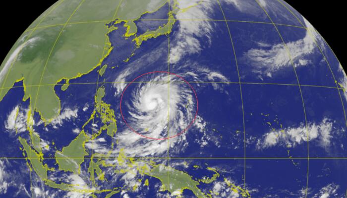 台风妮亚图路径实时发布系统云图更新 12月1日21号台风卫星云图追踪