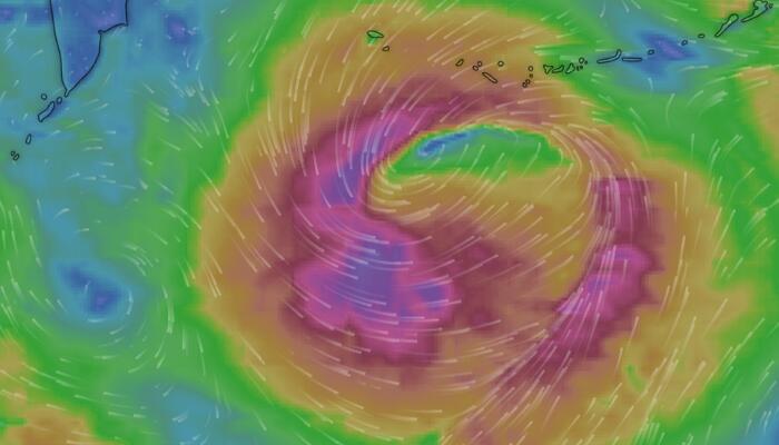 21号台风实时路径最新消息 “妮亚图”在日本东京偏南方向海域上