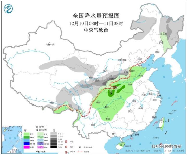 新疆黑龙江等有较强降雪 伴随较强大风最强可达11级