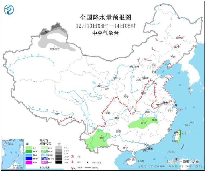 冷空气影响中东部继续降温伴大风 黑龙江内蒙古等仍有降雪