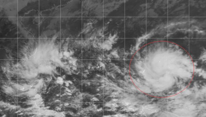 台风雷伊路径实时发布系统云图 22号台风最新高清卫星云图持续更新