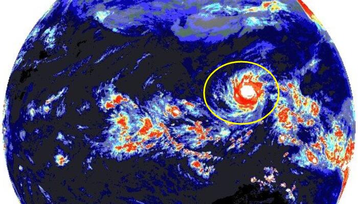 2021超强台风雷伊高清卫星云图 22号台风雷伊最新云图汇总