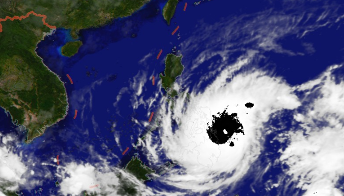 海南台风网最新消息22号台风雷伊 18日至21日将直接袭击我国南海附近海域