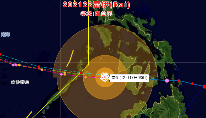 广西台风网第22号台风最新消息今天 台风雷伊对广西有影响吗